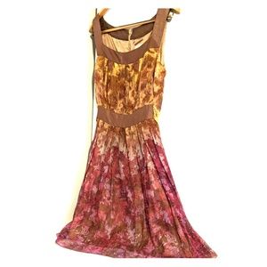 Anna Sui for Anthropologie NWT silk dress